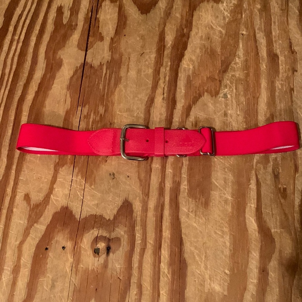 Adidas Stretch Belt Red Small Adjustable